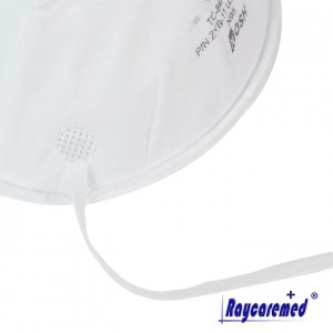 RM05-007 NIOSH N95 Respirator për maskë pluhuri për përdorim të disponueshëm