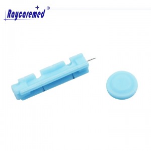 RM06-007 Крвно ланцет за еднократна употреба со пластична рачка