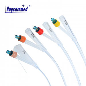 RM03-003 Forĵetebla Unuuza Tuta Silicone Foley Catheter