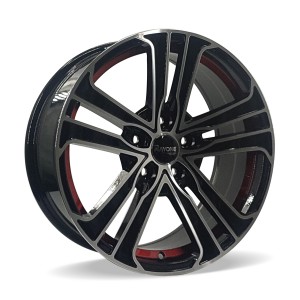China OEM Deep Alloy Wheels - China Five Spoke Wheels 16inch 17inch 5×100 5×114.3 Rim For Sale – Rayone