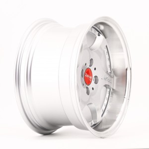 New Design Wholesale Aftermarket Silver 5 Hole Alloy 15 Inch Rim Wheel