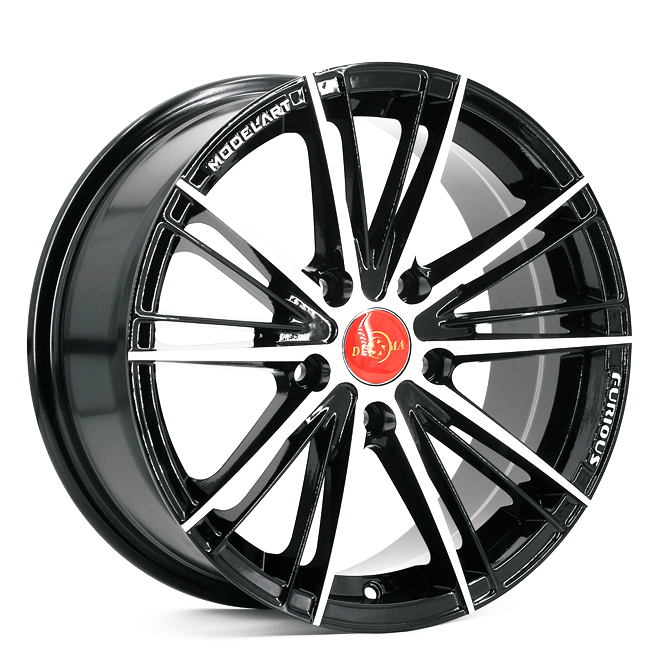 Rayone Racing Mesh Design 16Inch Aluminum Alloy Wheel Rims For Sedan And Sport Car