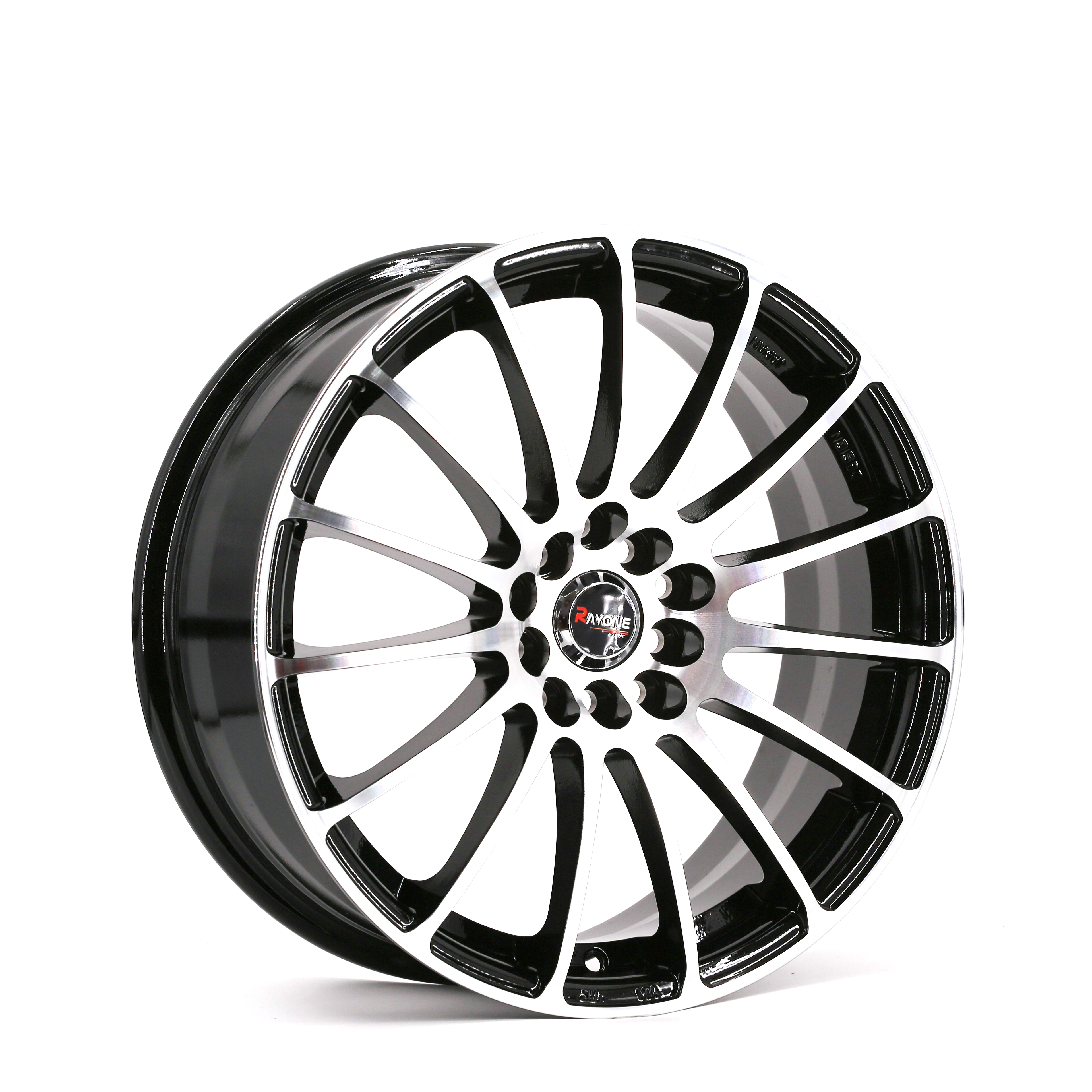 China wholesale Oem Forged Wheels - Rayone Wheels Design 9852 Car Alloy Wheels 17inch Black Alloy Wheels – Rayone