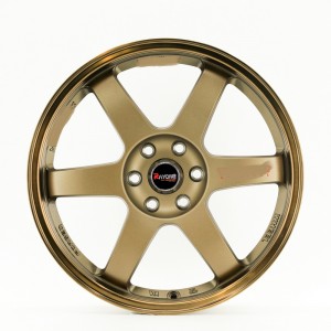 Factory Outlets American Eagle Alloy Wheels - China Classic Bronze Color 5×114.3 Simple 16 Inch Wheel Alloy Rims – Rayone