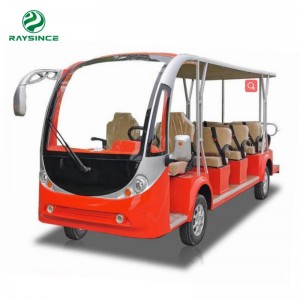 SC-4320 Electric 14 Passenger shuttle bus application for public park