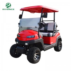 Bottom price Single Golf Cart - GCA-1200 New model two tone seaters electric golf cart with 48V battery – Raysince