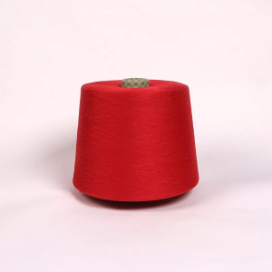 Custom Design Colorful 100% Polyester Yarn Spun Polyester Yarn Price