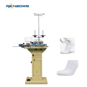 Factory wholesale  Socks Automatic Equipment  - Good Quality Sock Head Closing Machine Sock Toe Sewing Machine with 6 Motor – Rainbowe