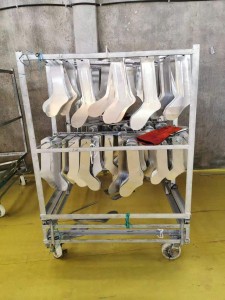 High Speed Big Size Sock Steam Boarding Machines For Socks