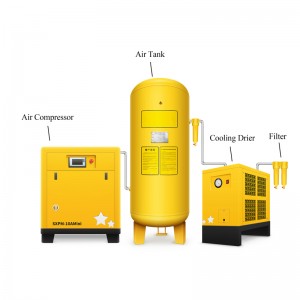 Auto China Industrial Use 7.5kw 11kw 15kw Air Compressor Manufacturers