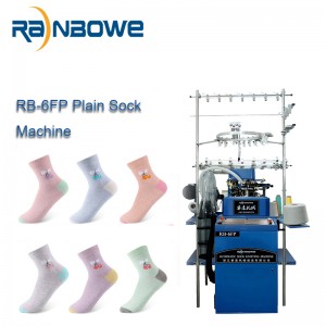 Wholesale Dealers of  Machine For Knitting Socks  - Fully Automatic RB-6FP Plain Competitive Sock Knitting Machine for Sale China Supplier – Rainbowe