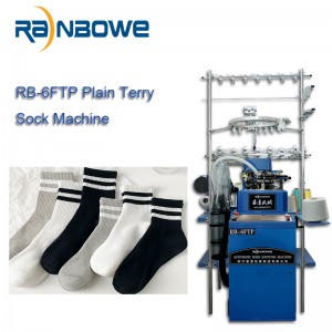 The Best Fully Automatic RB-6FTP Socks Making Machine to Produce Socks For Sale
