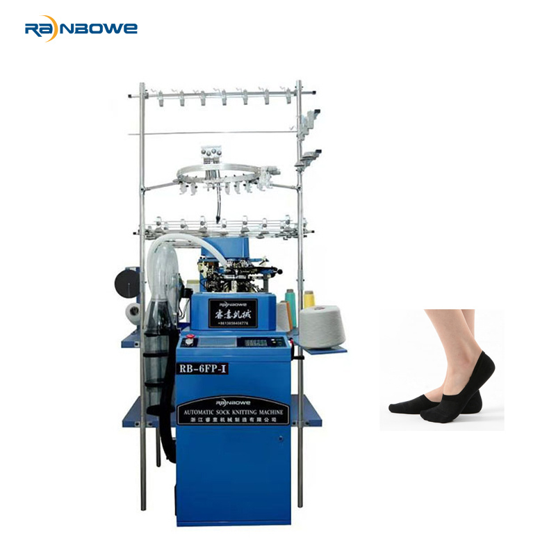 Rainbowe Computerized Feijian Needles Plain Socks Making Machine for Making Socks Featured Image