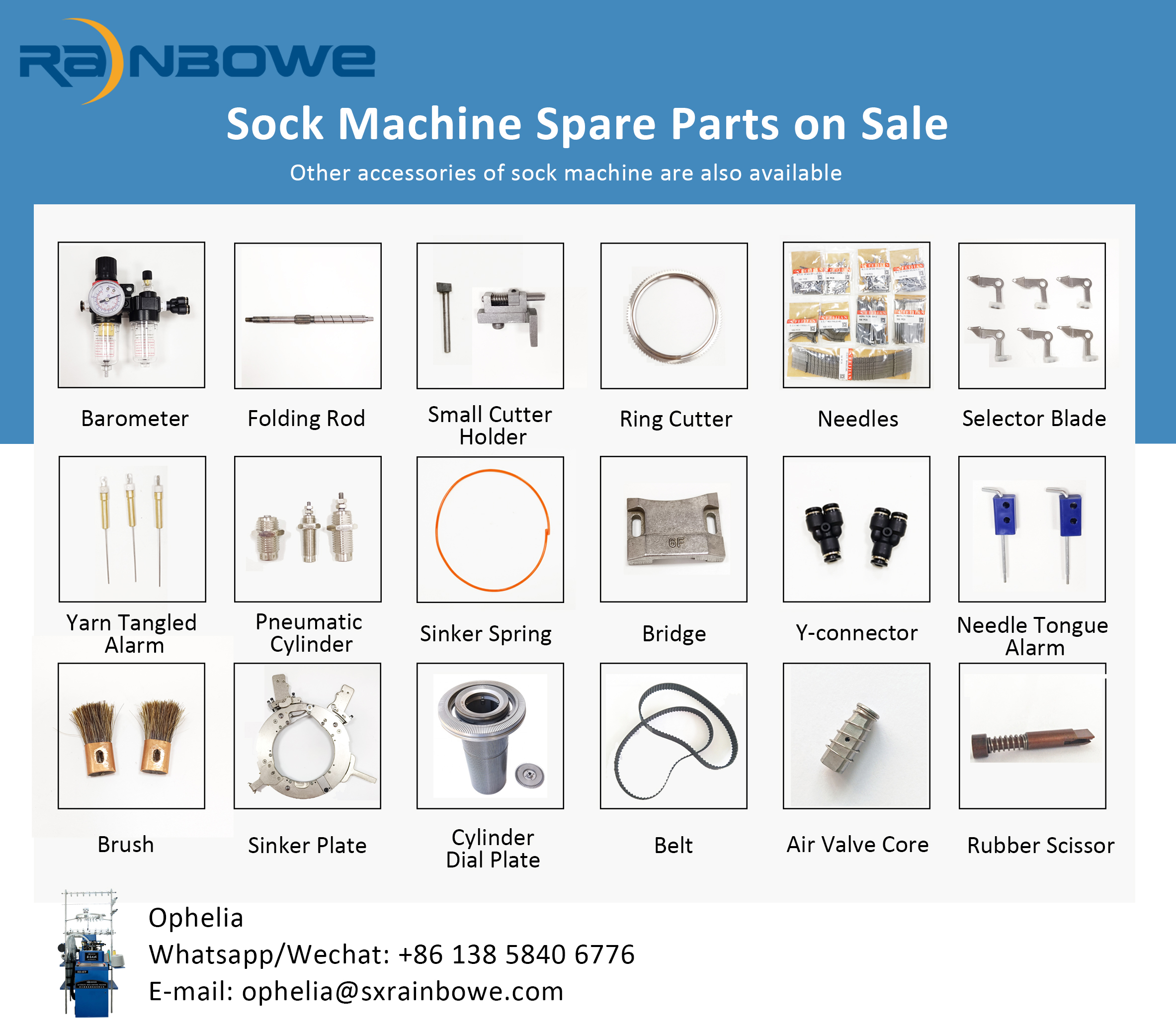 Sock Machine Spare Parts On Sale