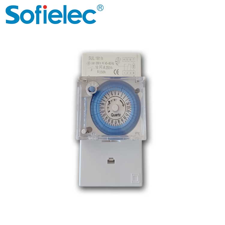 Sofielec AC 220V 16A  timer ，Storage time 150 hours, electrical life up to ten years timer