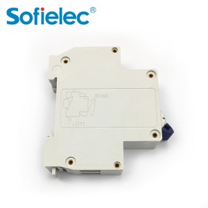Sofielec French single module 1P+N MCB 1P size 4.5kA 32Amp JVM6-32, SEMKO CE CB approval