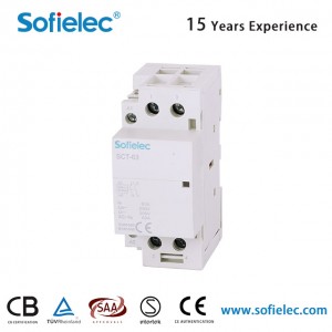 OEM High Quality Compressor Contactor Manufacturer –  Contactors without manually-operated the breadth of the SCT contactor range satisfies most application cases. – Sofielec Electrical