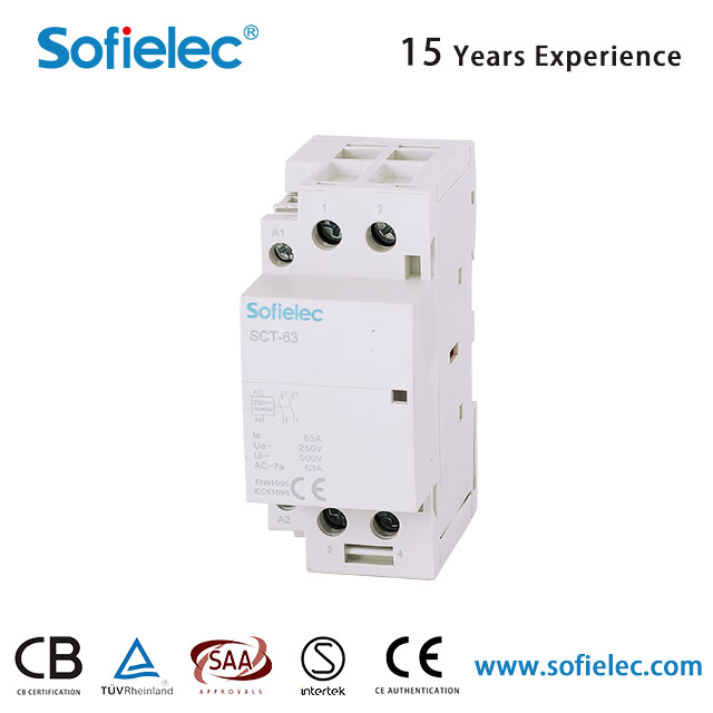 Contactors without manually-operated the breadth of the SCT contactor range satisfies most application cases.