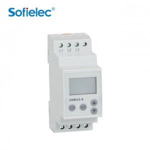 As protection  of  over-voltage,  under  voltage, phase failure, phase sequence and phase unbalance. When the power  supply is abnormal, turn off power supply to protect the equipment