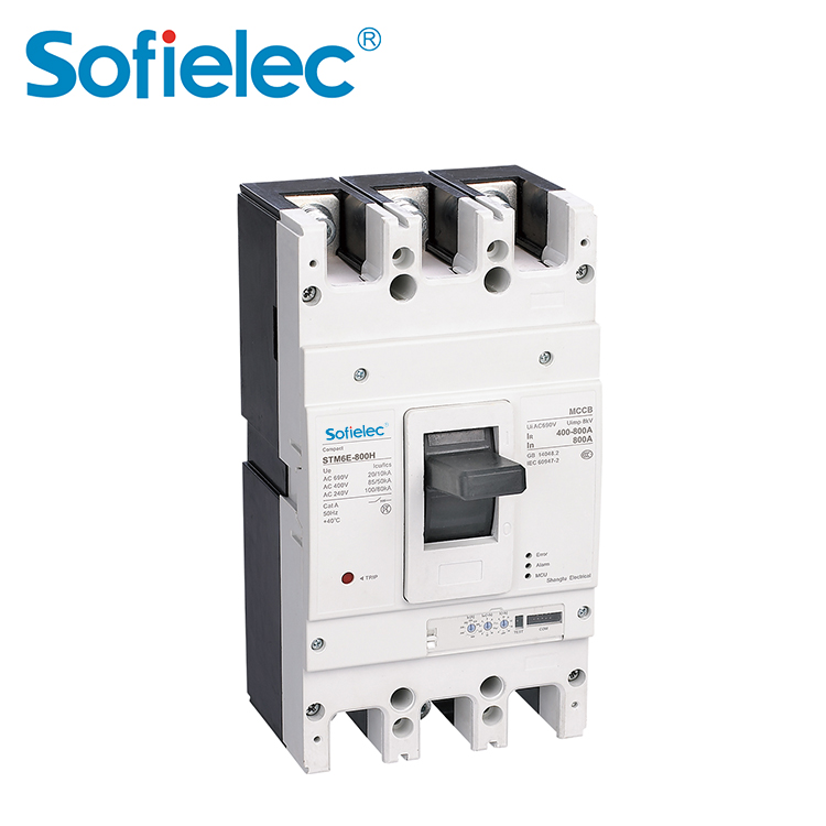 STM6E Series Moulded-case Circuit Breaker of Intelligent Electronic Adjustable Type