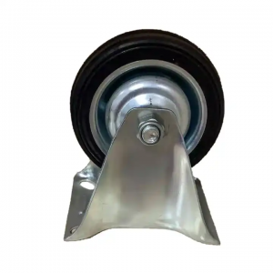 Economical Industrial Swivel Caster with Brake with Thermoplastic Rubber Wheel