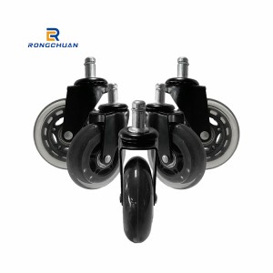 High Quality 3 Inch Office Chair Caster Wheels Replacement Heavy Duty Customized Service Available OEM