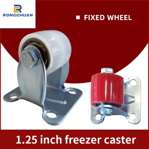 High Quality casters 1.25 inch pu castor silent wear-resistant caster wheels