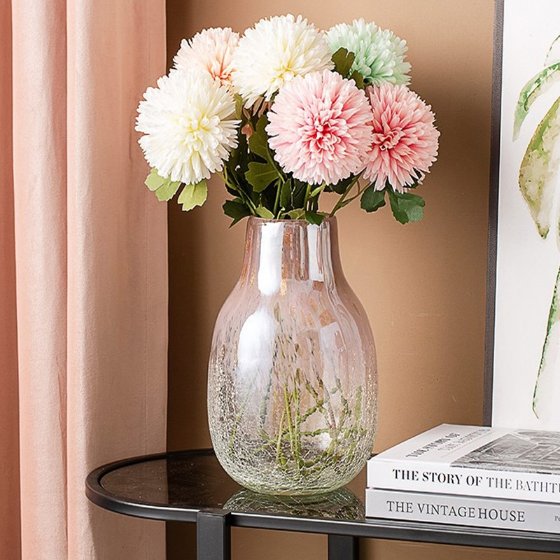 QRF Hot Sales Superior Design Cracked Glass Vase Featured Image