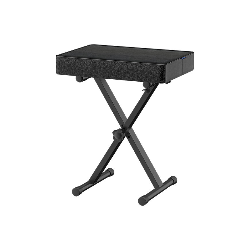 PKB110-Keyboard Bench, Comfortable Seat, Adjustable Height