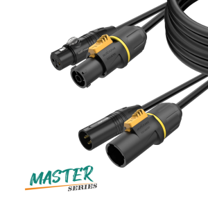 MPDXX15-Professional power and DMX hybrid cable