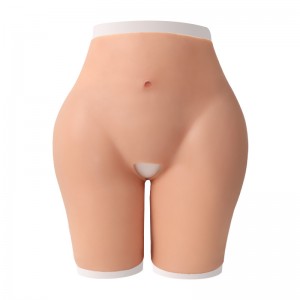 Men Silicone Hip Pad Enhanced thickening Fake Vagina Trousers Cosplay Dress-up Big Ass Underwear Plus Oversized Silicone Pants