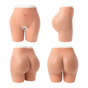 silicone Fake Buttocks Enhancer Panties for Women High Waisted 2cm Butt and 3cm Hips Padded Thickness Shapewear