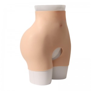 women underwear/underwear with silicone pad/silicone butt