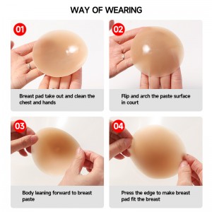 Adhesive Bra/silicone bra/solid matte nipple covers