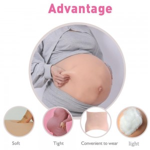 silicone pregnancy belly