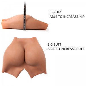 silicone Fake Buttocks Enhancer Panties for Women High Waisted 2cm Butt and 3cm Hips Padded Thickness Shapewear