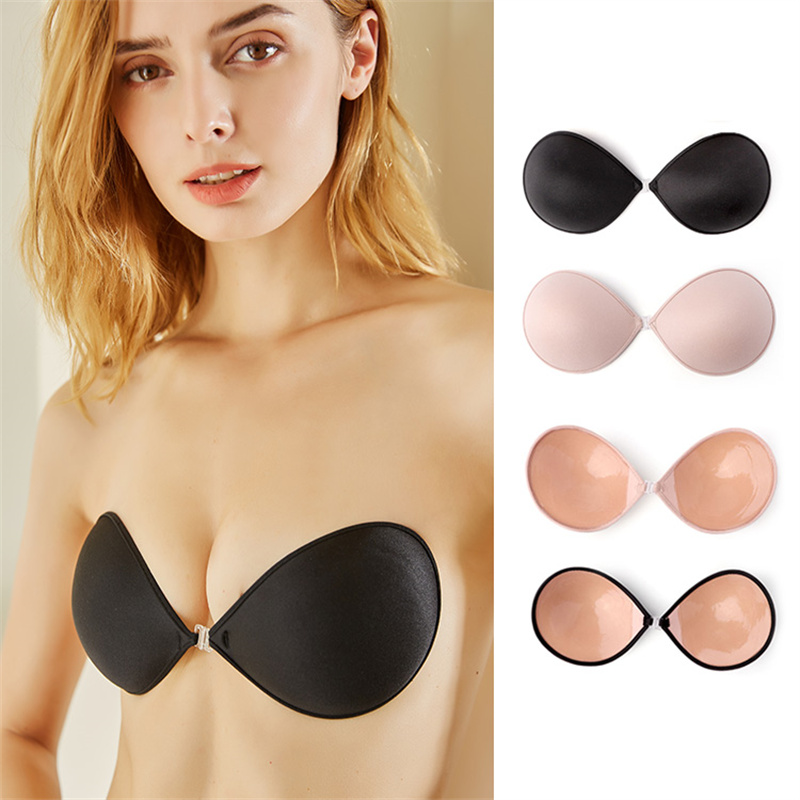 Wholesale Washable Invisible Sticky Bra with Front Closure