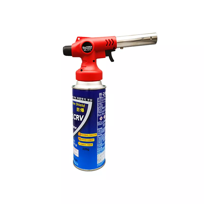 Chef Recommended Gun Fire Cooking Adjustable Flame Butane Gas Welding Torch WS-531C