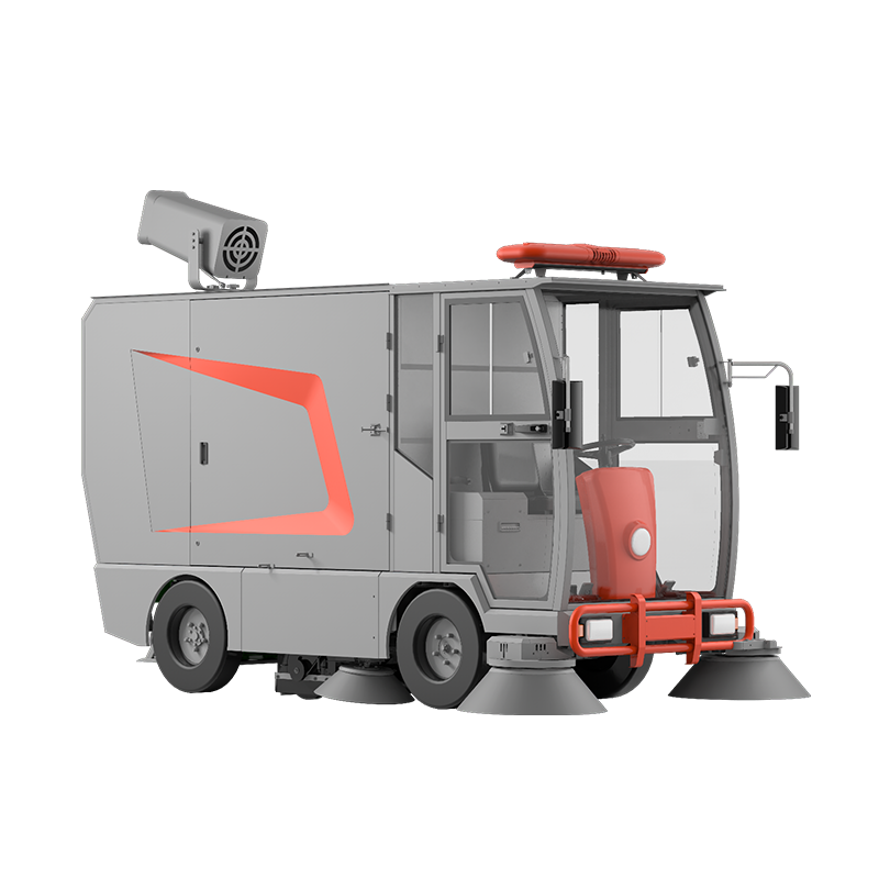 R-S2200-F Electric four-wheel road sweeping truck