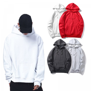 Top Suppliers Hoodies With Custom Logo - Wholesale Unisex Blank High Quality Hoodies Pullover Sweatshirts With Custom Logo Printing – RE-HUO