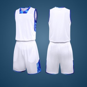 One of Hottest for Basketball Custom Uniforms - Sublimation custom design logo basketball uniform cheap plain basketball jerseys – RE-HUO