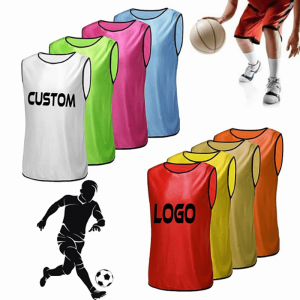 Wholesale Mesh Bib Training - Adult – Teens Scrimmage Practise Jerseys Team Pinnies Sports Vest Soccer, Football, Basketball bibs – RE-HUO