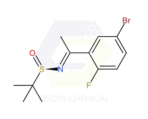 Low MOQ for 15963-40-3 - 1194044-26-2 | [S(R)]-N-[1-(5-Bromo-2-fluorophenyl)ethylidene]-2-methyl-2-propanesulfinamide – Rejoys Chemical