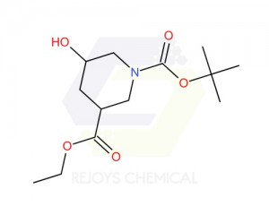 1272756-00-9 | 1-Tert-butyl 3-ethyl 5-hydroxypiperidine-1,3-dicarboxylic acid