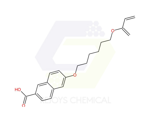 Newly Arrival 1533-45-5 - 130135-97-6 | 2-Naphthalenecarboxylic acid,6-[[6-[(1-oxo-2-propen-1-yl]oxy]hexyl]oxy]- – Rejoys Chemical