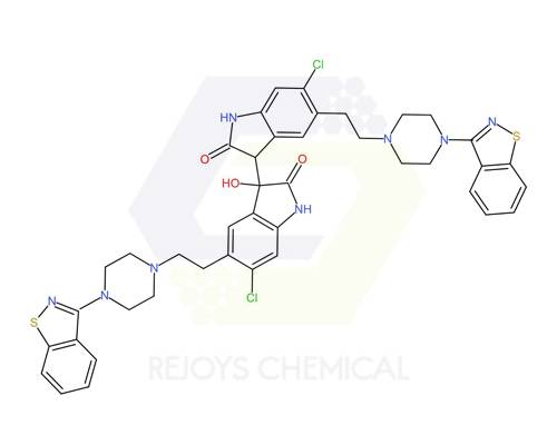 Original Factory 7292-71-9 - 1303996-68-0 | 5,5′-Bis(2-(4-(benzo[d]isothiazol-3-yl)piperazin-1-yl)ethyl)-6,6′-dichloro-3-hydroxy-3,3′-biindoline-2,2′-dione – Rejoys C...