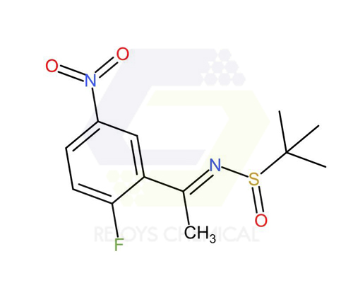 One of Hottest for 65202-50-8 - 1311388-01-8 | 2-Propanesulfinamide, N-[1-(2-fluoro-5-nitrophenyl)ethylidene]-2-methyl- – Rejoys Chemical