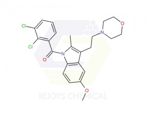 180002-83-9 | (2,3-Dichloro-phenyl)-[5-methoxy-2-methyl-3-(2-morpholin-4-yl-ethyl)-indol-1-yl]-methanone