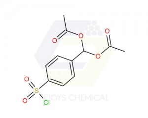 69232-47-9 | Acetic acid acetoxy-(4-chlorosulfonylphenyl)methyl ester