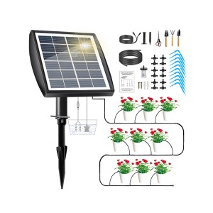 Most Popular Solar Plant Watering Garden Plant Automatic Watering Kit Potted Plant Automatic Micro-Drip Irrigation System
